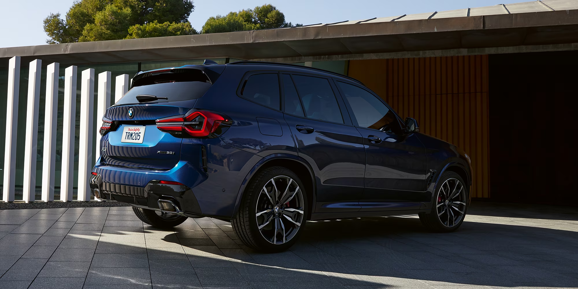 rear view of the 2023 BMW X3 for sale