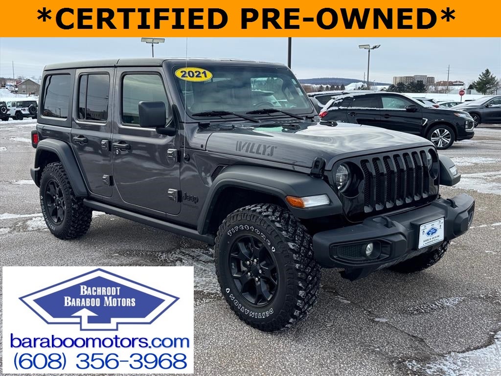 2021 Jeep Wrangler Unlimited Willys 4x4