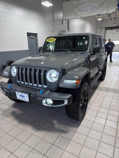 2022 Jeep Wrangler 4xe Unlimited Sahara 4x4