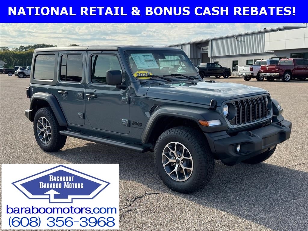 2025 Jeep Wrangler WRANGLER 4-DOOR SPORT S